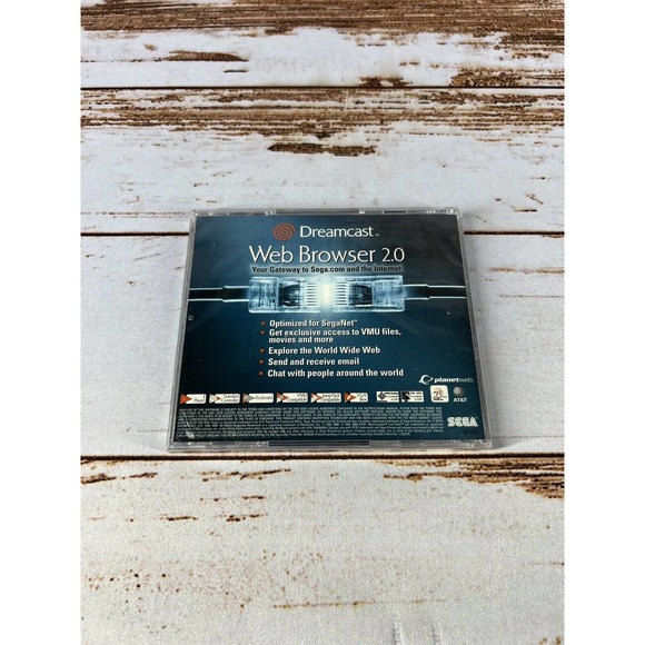 Web Browser 2.0 (Sega Dreamcast) NEW Factory Sealed - Picture 2 of 2